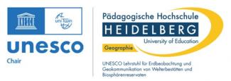 Verbundslogo des UNESCO Chairs und der Pädagogischen Hochschule Heidelberg