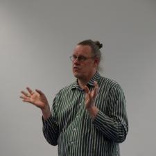 Dr. Matti Rautiainen beim Vortrag