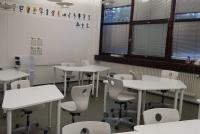Flexibler Klassenraum in einer finnischen Schule